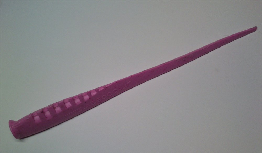 Coda in gomma siliconica modello Ago colore rosa